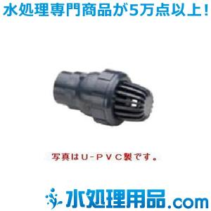 旭有機材工業　ボールフートバルブ　U-PVC製　ソケット形　100A　VFTZZUESJ100｜mizu-syori