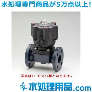 旭有機材工業　ダイヤフラムバルブ　エア式AI型（復動）　U-PVC製　15A　ADAIFUEF1015｜mizu-syori