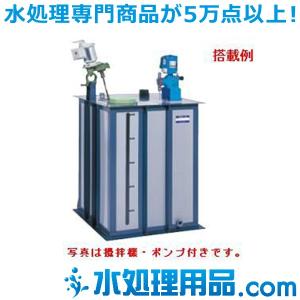 タクミナ ケミカルタンク　PVC角型鉄枠付き　200L PVC-鉄枠-200 CS｜mizu-syori