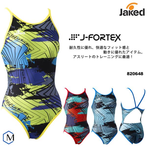 2024年/春夏新作 レディース 競泳練習用水着 女性 jaked ジャケッド 820648