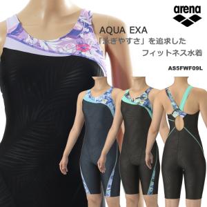 アリーナ レディース 水泳 競泳水着 ハーフスパッツオープン