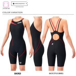 FINA承認 レディース 競泳水着 女性 ar...の詳細画像1