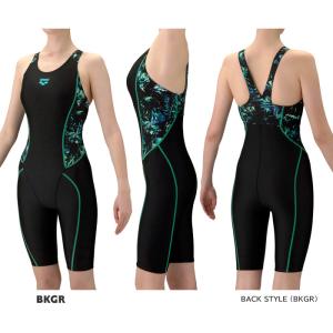 レディース レーシングフィットネス水着 オール...の詳細画像2