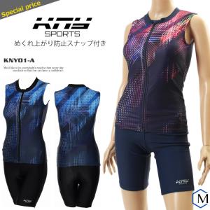 レディース フィットネス水着 セパレート／フルジップ 女性 Ryuna リュウナ [NKPS_NO] KNY SPORTS キニースポーツ KNY01-A(-B)