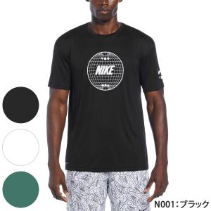 2024年/春夏新作 メンズ フィットネス水着 男性 ラッシュガード・トップス・ゆったりシルエット NIKE ナイキ NESSE476｜mizugi