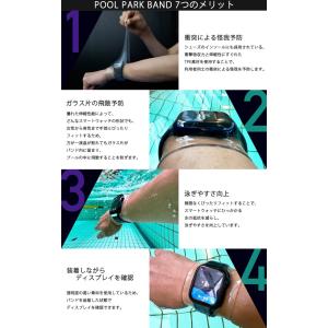 プール用スマートウォッチ保護バンド プールパー...の詳細画像1