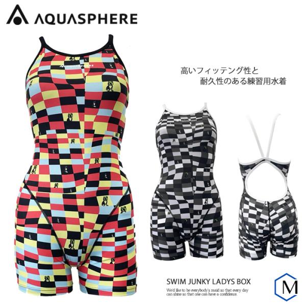 レディース 競泳練習用水着 女性 AQUASPHERE アクアスフィア  SWIM JUNKY LA...