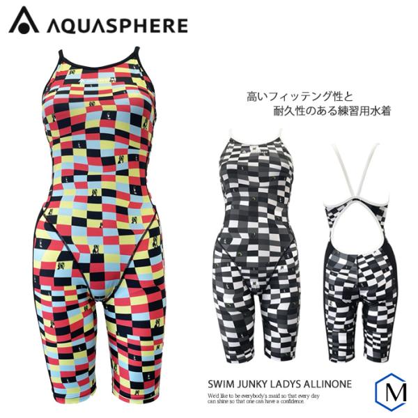 レディース 競泳練習用水着 女性 AQUASPHERE アクアスフィア  SWIM JUNKY LA...