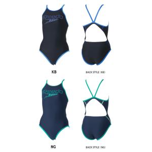 レディース 競泳練習用水着 speedo スピ...の詳細画像2