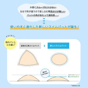 水着用 胸パッド ジュニア スイムパッド ジュ...の詳細画像2
