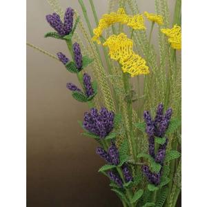 水引アート　初級通信講座　６．リンドウ