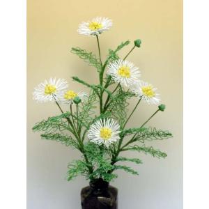 水引アート　初級通信講座　１１．マーガレット