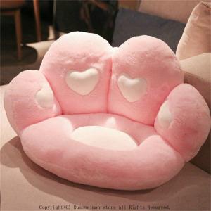 背もたれ付きクッション 猫の爪 かわいい オフ...の詳細画像4