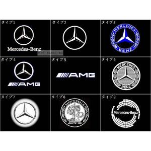 メルセデスベンツ cla glc glb gla gls C E Aクラスなど カーテシライト カーテシランプ ドアウェルカムライト LED投影 2個