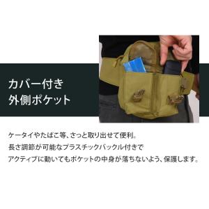ランニングポーチ ウエスト ペットボトル 揺れ...の詳細画像5