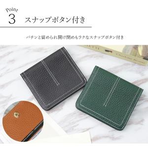 カードケース レディース 本革 レザー スリム...の詳細画像4
