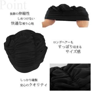 水泳帽 スイムキャップ レディース メンズ フ...の詳細画像3