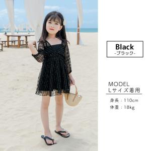 キッズ 水着 女の子 ワンピース セパレート ...の詳細画像5
