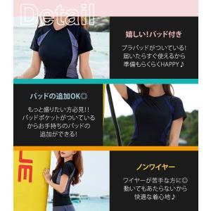 フィットネス水着 レディース 3点セット 体型...の詳細画像4