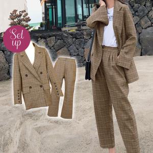 ジャケット パンツ レディース セットアップ アウター 長袖 ミディアム丈 羽織り トータルコーデ お洒落 可愛い カジュアル Tops1271 水着ストア 通販 Yahoo ショッピング