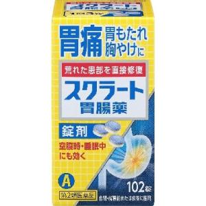 第2類医薬品】スクラート胃腸薬 錠剤 102錠｜mizuki89