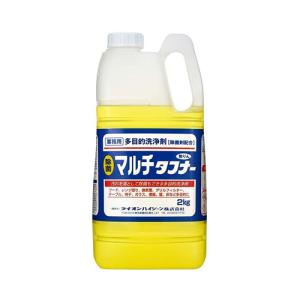 ライオン 多目的洗浄剤 マルチタフナー 2kg｜mizumawari-chuubou