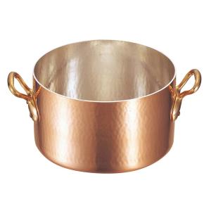 モービル 銅 半寸胴鍋（蓋無）2151-02 32cm