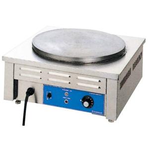 ニチワ 電気式 クレープ焼器 2連 CM-410HW 200V ハイパワー仕様 GKL-01