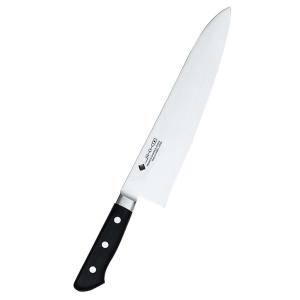 堺菊守日本鋼（口金付・本刃付加工） 牛刀240mm : 厨房用品 安吉