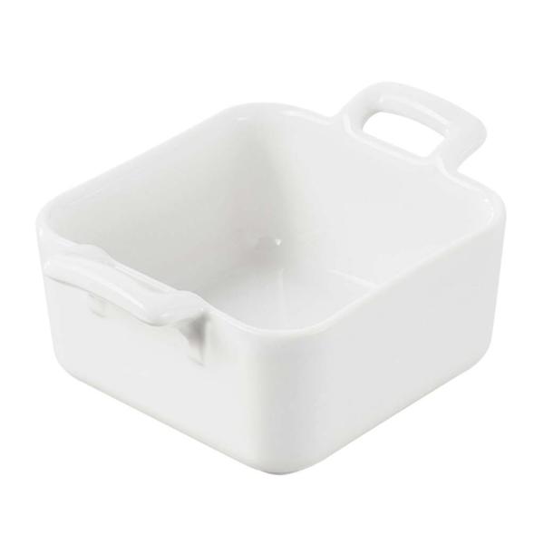 レヴォル ベルキュイジーヌ ミニスクエアディッシュ 深型 ホワイト 636148