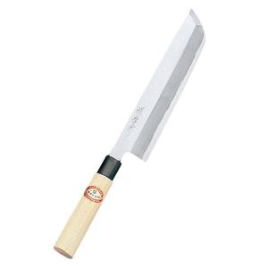 極美品｜堺一文字忠國 鱧切包丁 霞 尺 青鋼 朴柄 KN02-B739-2L1C