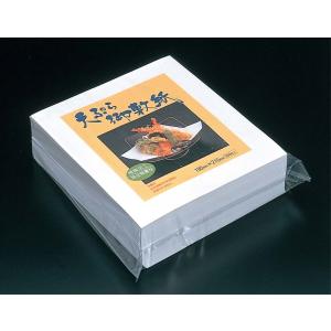 天ぷら御敷紙 T-01（500枚入）19×21無蛍光食品和紙｜mizumawari-chuubou