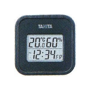 タニタ デジタル温湿度計 TT-571-BK ブラック