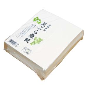 厚口 天ぷら敷紙 197×218mm（500枚入）｜mizumawari-chuubou