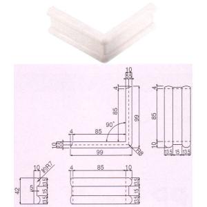 L型コーナーゴム 小 白 TO-203MW｜水回り厨房ストア