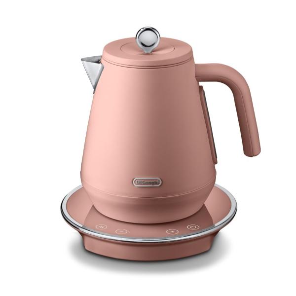 De&apos;Longhi (デロンギ) 電気ケトル エクレティカ KBY1210J-PK 温度調整機能付き
