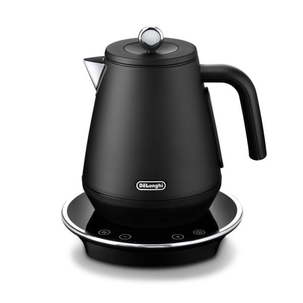 De&apos;Longhi (デロンギ) 電気ケトル エクレティカ KBY1210J-BK 温度調整機能付き