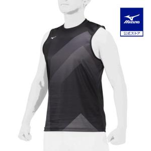 ミズノ公式 KIDOノースリーブTシャツ ユニセックス ブラック｜mizuno-shop