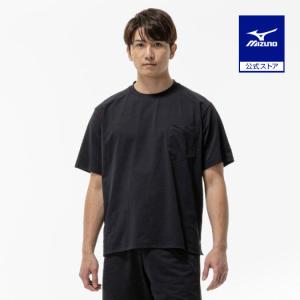 ミズノ公式 RELEASE POINT Tシャツ ブラック ユニセックス