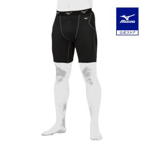 ミズノ公式 ドライエアロフローKUGEKIスライディングパンツ 抗菌防臭／防汚 ユニセックス ブラック｜mizuno-shop