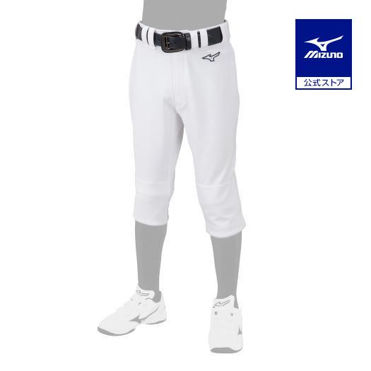 ミズノ公式 野球 ユニフォームパンツ ジュニア レギュラータイプ ヒザ2重 練習着 防汚 抗菌防臭加...