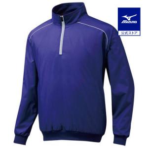 MIZUNO（ミズノ） ミズノ公式 裏起毛ニットジャケット ハーフZIP ユニ