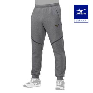 ミズノ公式  ミズノプロ ストレッチスウェットパンツ ユニセックス グレー杢｜mizuno-shop