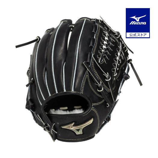 ミズノ公式 ゴールデンエイジ硬式用 グローバルエリート GE オールラウンド用/サイズGA10 ブラ...