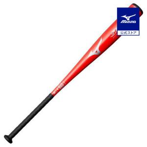 ミズノ公式 軟式用セレクトナイン 金属製／82cm／平均670g レッド｜mizuno-shop