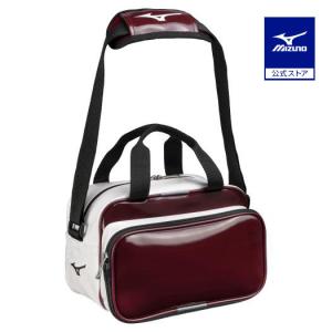 ミズノ公式 エナメルミニバッグ 7L エンジ｜mizuno-shop