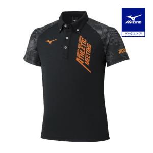ミズノ公式 2026全国中学校体育大会限定ポロシャツ メンズ レディース ブラック｜ミズノ公式オンライン Yahoo!店