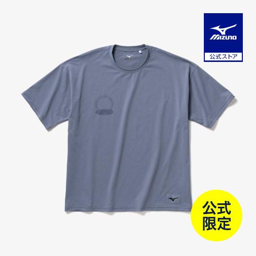 ミズノ公式 ミズノ直営限定 ルーズフィットTシャツ ワイルドウインドブルー ユニセックス トレーニン...