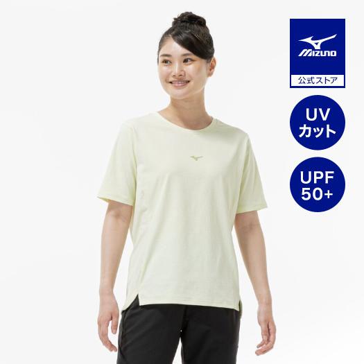 UVカット 紫外線対策 日焼け対策 ストレッチソフトドライTシャツ レディース ソフトサンドイエロー...