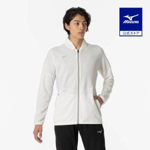ミズノ公式 発熱素材 ブレスサーモウォーマージャケット メンズ グレー